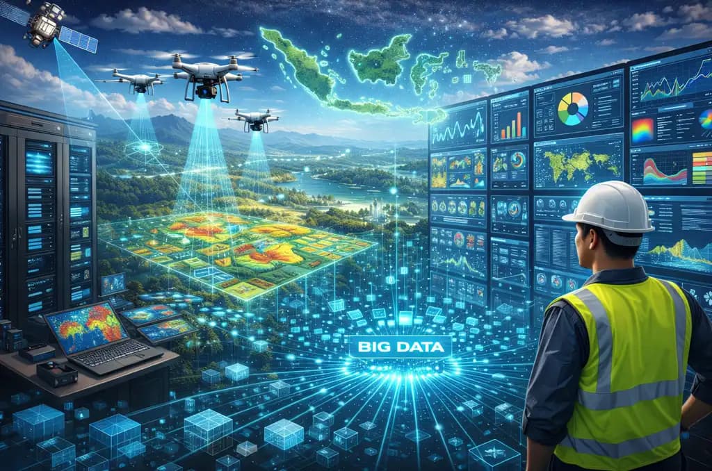 Pemanfaatan Big Data Geospasial: Mengelola dan Menganalisis Jutaan Data Drone untuk Kepentingan Nasional