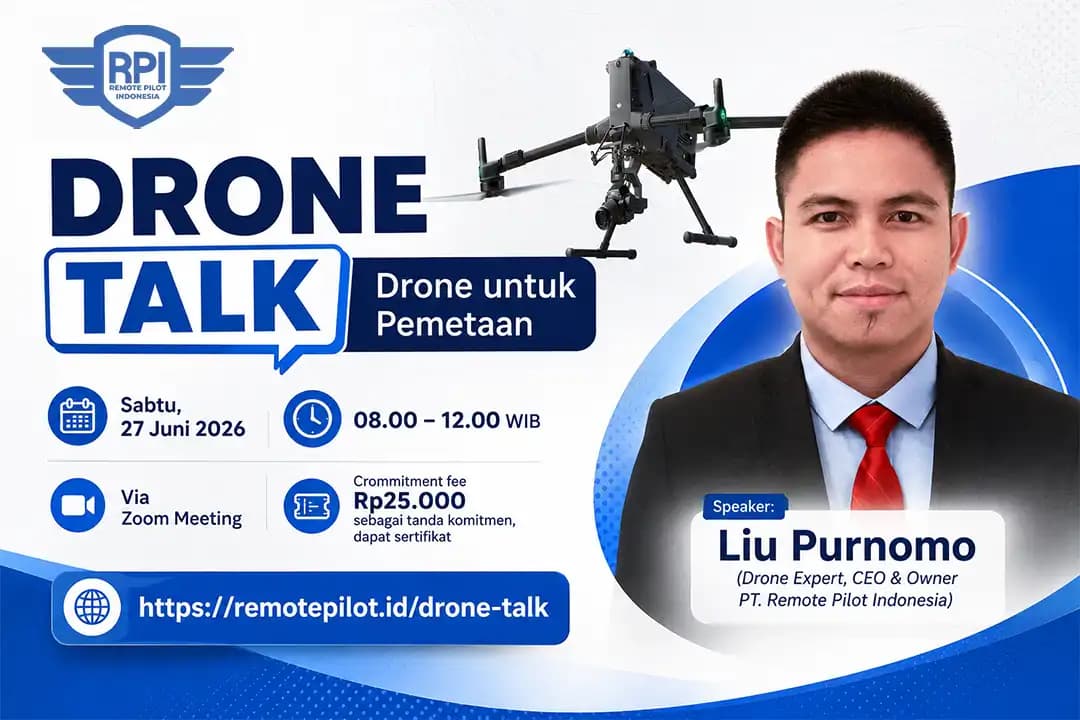Drone Talk: Drone untuk Pemetaan 2026